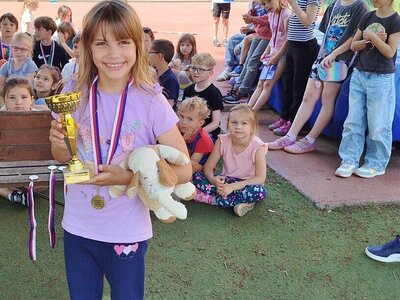 Vyhodnocení atletického čtyřboje