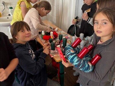 Výroba adventních věnců