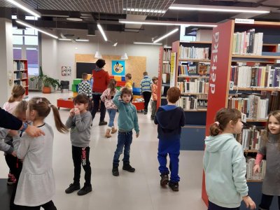1. návštěva knihovny