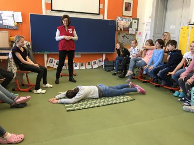 Přednáška první pomoci - Červený kříž