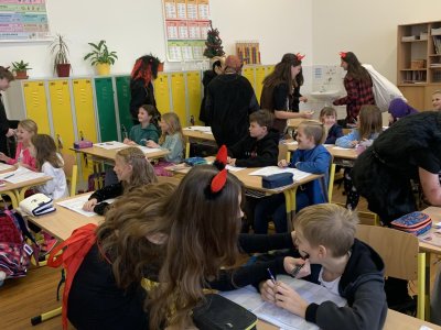 Mikuláš ve 4.A