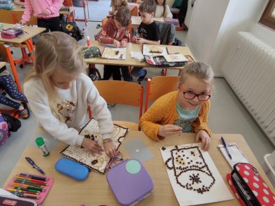 Březen - Voňavé malování