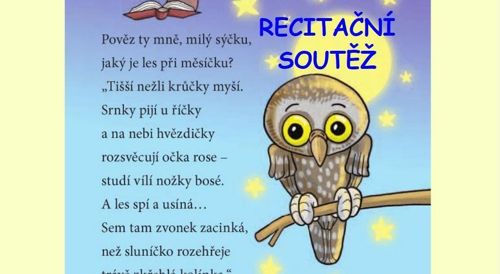 Recitační soutěž - okresní kolo