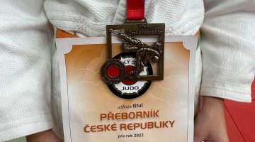 Ella Vrbská vyhrála mistrovství ČR v judu