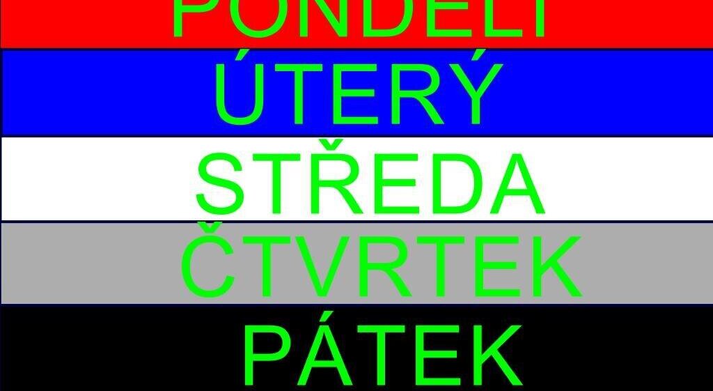 Barevný týden na Seifertce