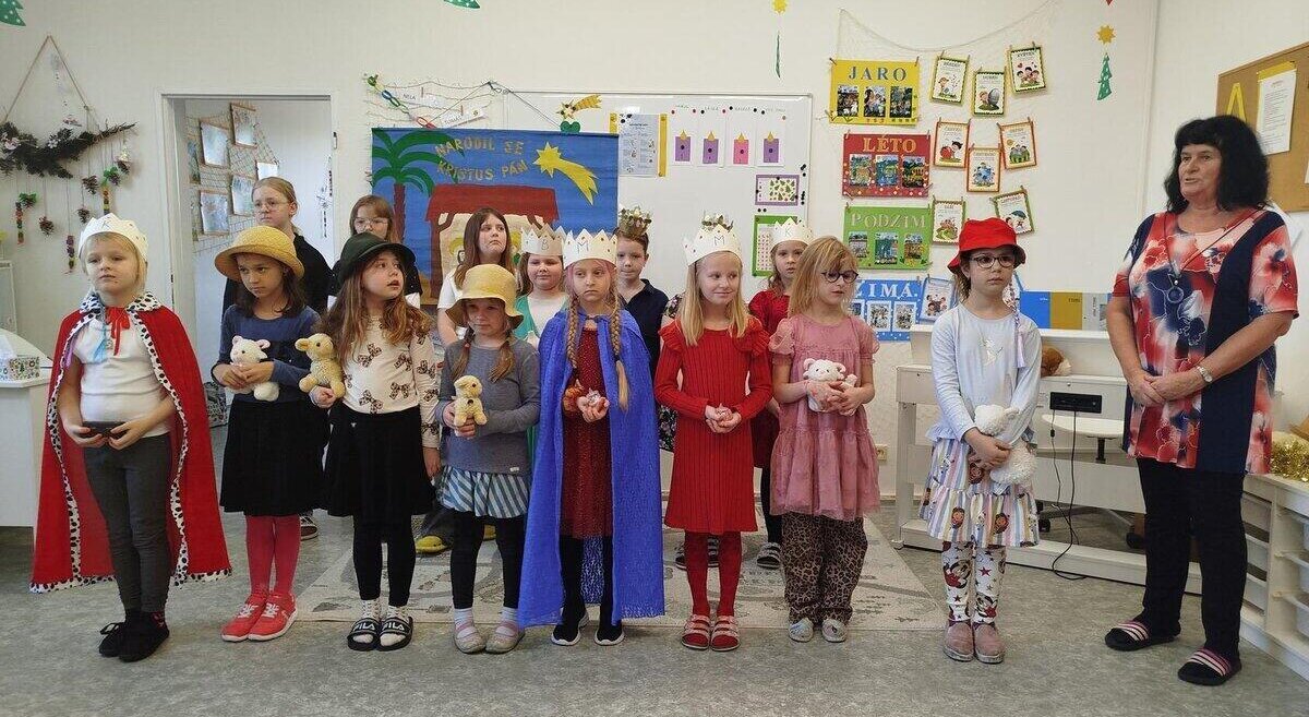 Vystoupení dramatického kroužku