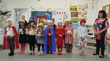 Vystoupení dramatického kroužku