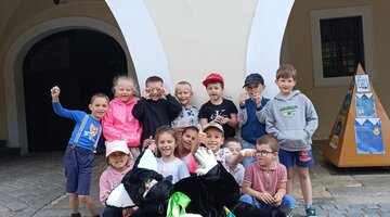 Procházka Mělníkem s kocourkem Švarcíkem
