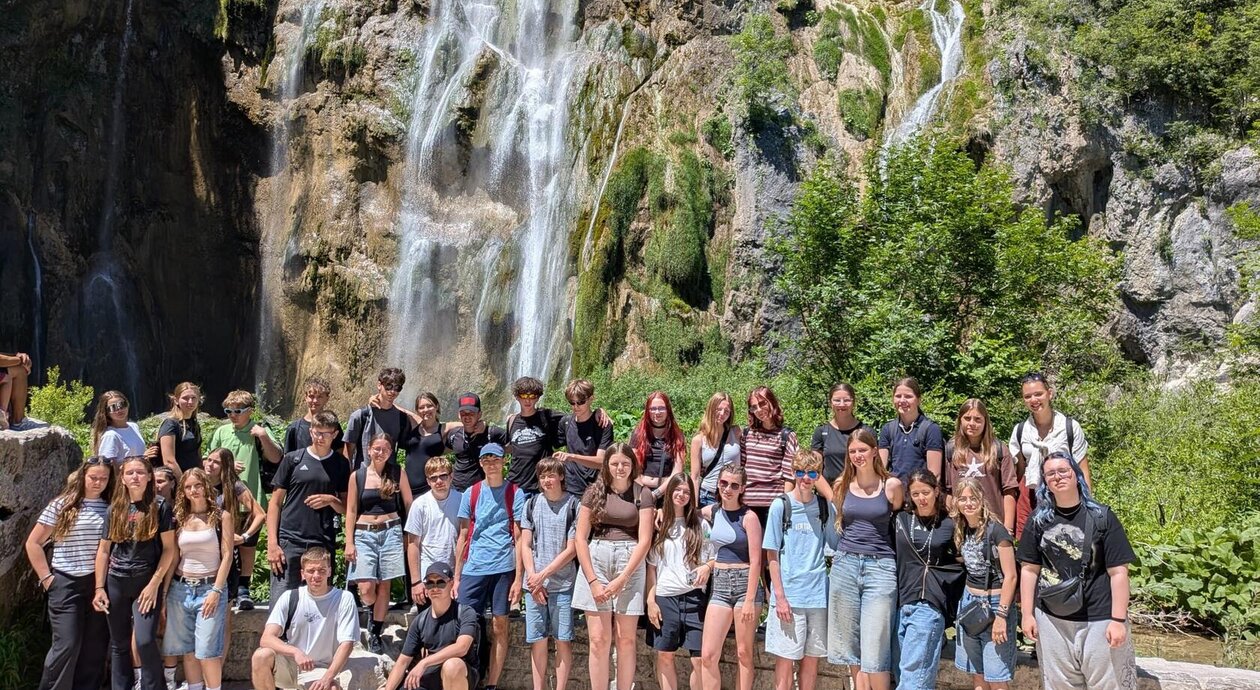 Deváťáci objevovali krásy Chorvatska a Slovinska